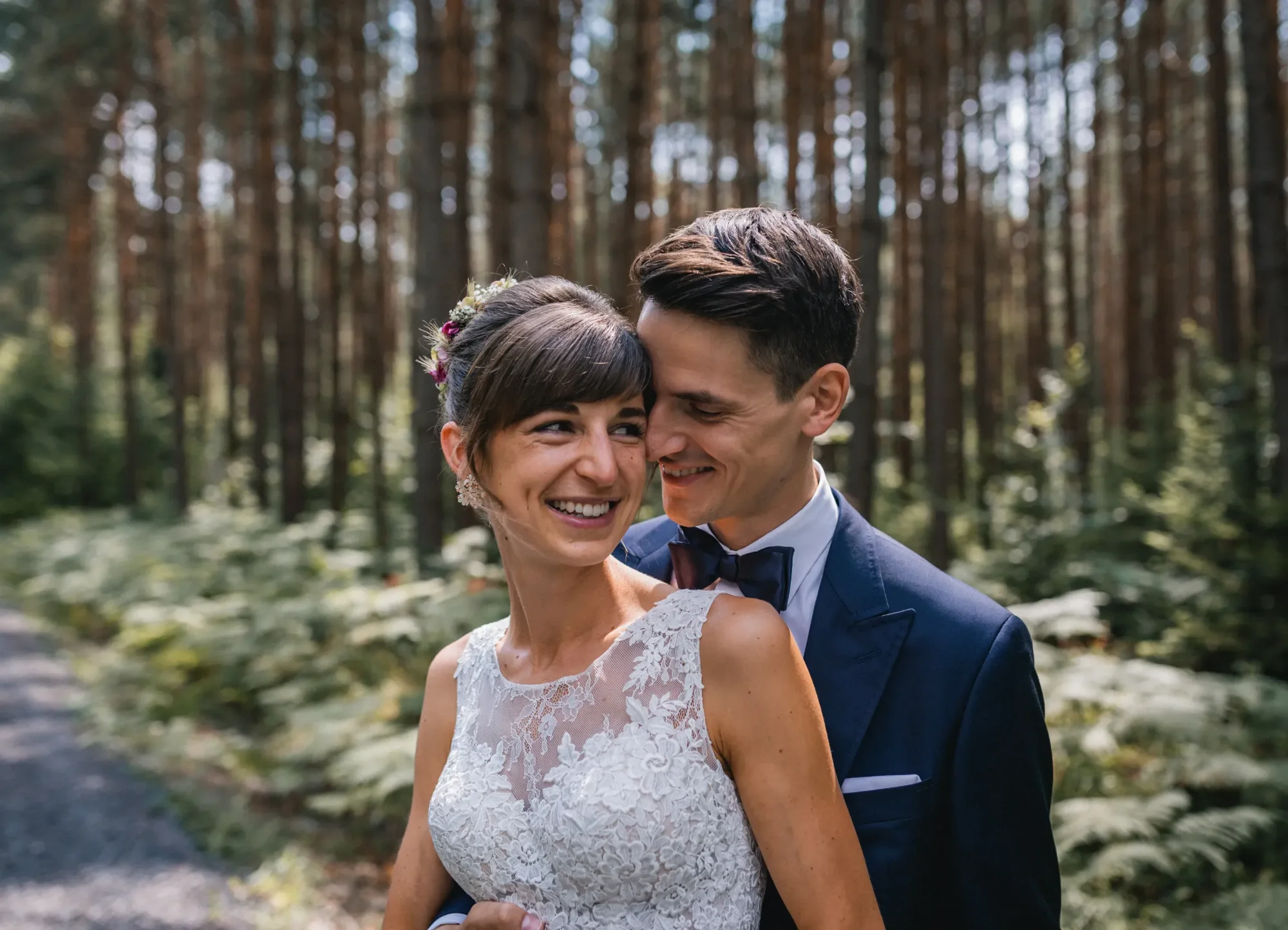 Eine Hochzeit im Sommer auf dem Rittergut Positz