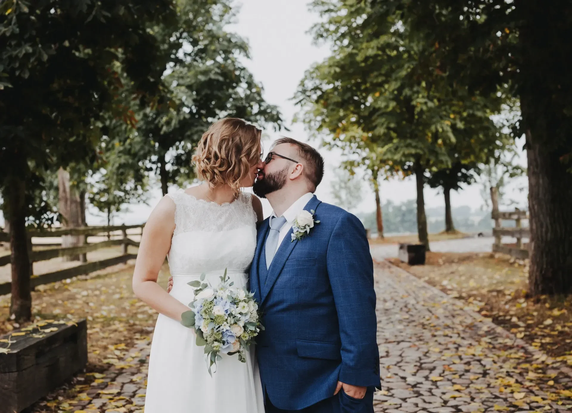 Eine romantische Hochzeit im Rittergut Positz