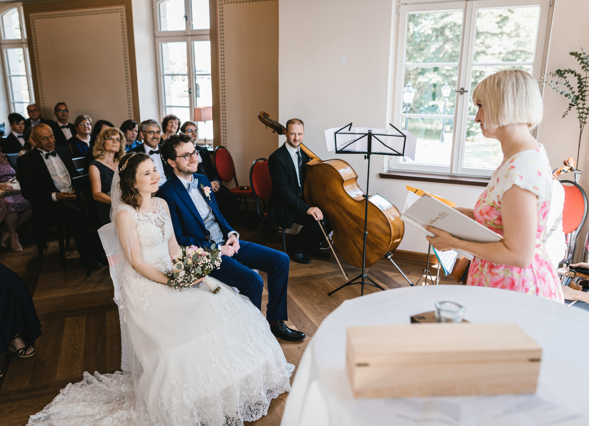 Hochzeitsreportage | Freie Trauung im Herrenhaus Möckern in Leipzig | 15